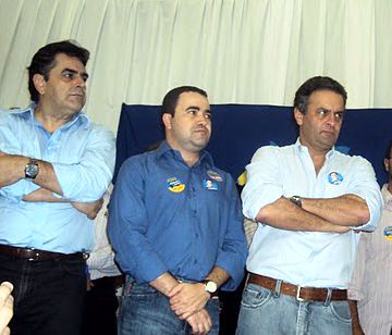 Domingos, Vladimir e Aécio